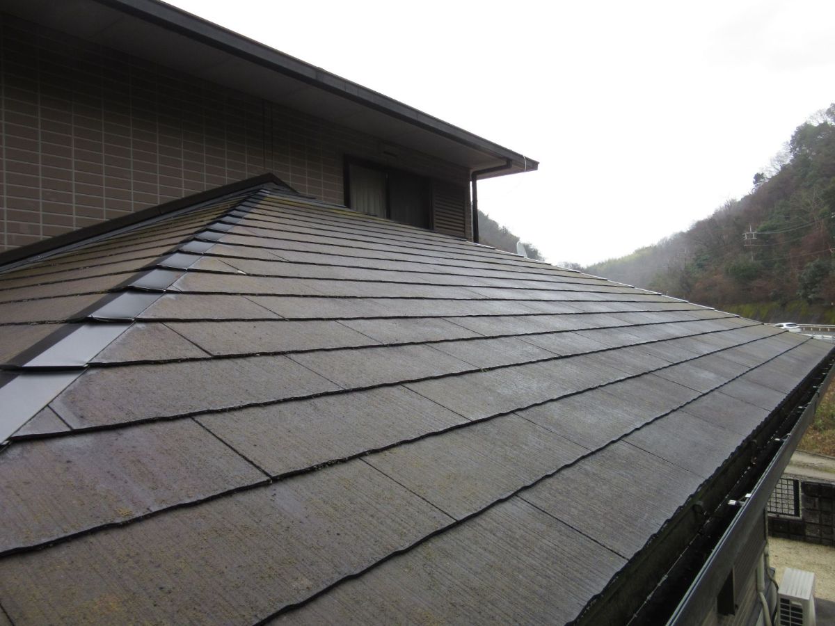 【和歌山市】　B様邸<br>『ブラックの屋根が重厚感溢れる素敵な仕上がりに…✧₊°』11